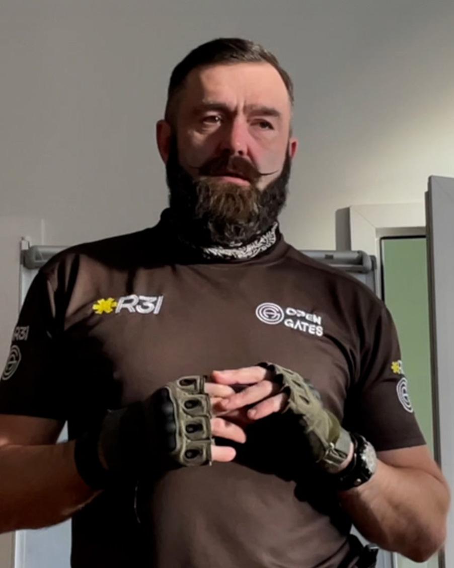 Yevhen Titarenko, R3I rescue and training operations leader